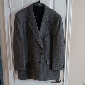 Vtg KUPPENHEIMER Herringbone Gentleman's Sport Jacket